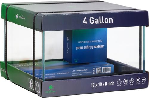 Show full view: AquaZen Rimless Desktop Aquarium Kit, 4-gal slide 2 of 4