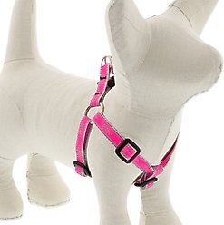 LupinePet Reflective Step In Dog Harness, Pink Diamond, Small: 12 to 18-in chest