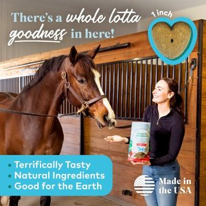 Honest To Goodness Upcycled Horse Treats, Apple, 2-lb bag