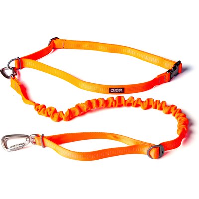 Stunt Puppy Stunt Puppy Stunt Runner Hands-Free Dog Leash, Orange, Hands-Free Running Leash