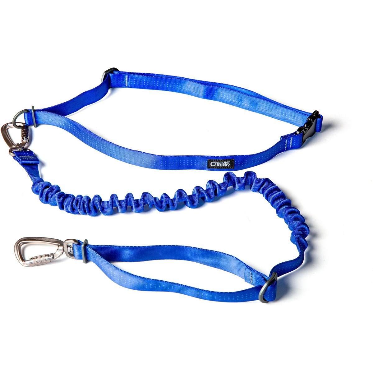 Stunt Puppy Stunt Runner Hands-Free Dog Leash, Blue, Hands-Free Running Leash