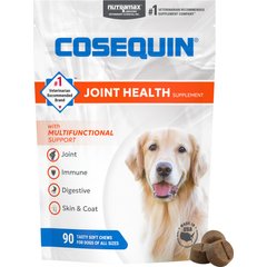 Nutramax Cosequin Joint Health with Multifunctional Support Soft Chews Supplement for Dogs, 90 count