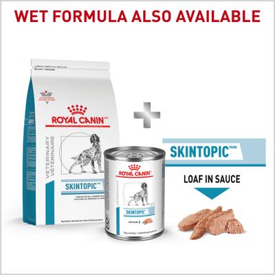 Show full view: Royal Canin Veterinary Diet Skintopic Medium & Large Adult Dry Dog Food, 1.5-lb bag slide 7 of 12