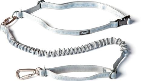06840a24-ad3b-7ea6-8000-  NEW STUNT PUPPY stunt runner hands-free leash in silver main image 0