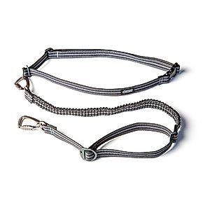 Stunt Puppy Go Dog Glo Stunt Runner Reflective Dog Leash, Black