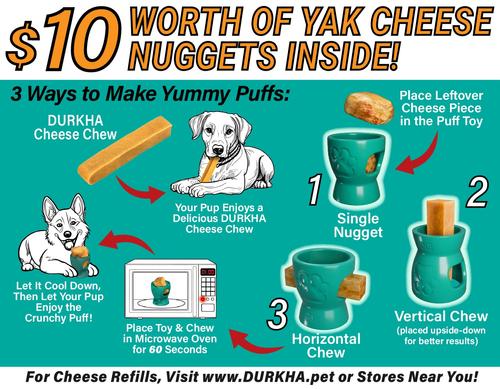 Show full view: Durkha Puff & Fetch Dog Toy, Pink slide 8 of 8