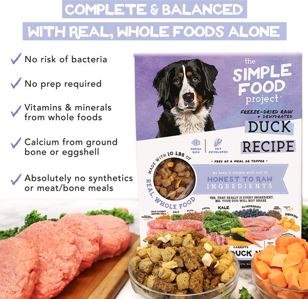 Run Two Three Chicken Recipe Freeze-Dried Cuisine Dog Food, 3.8-oz bag