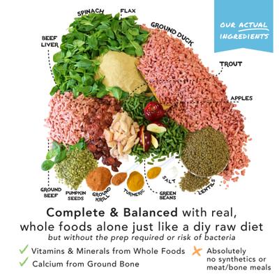 Show full view: Simple Food Project 6-Pack Sample Bundle Freeze-Dried Dog Food, 6-oz slide 7 of 10