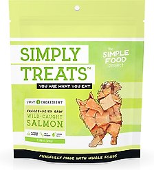 Simple Food Project Salmon Freeze-Dried Cat Treats, 1.06-oz