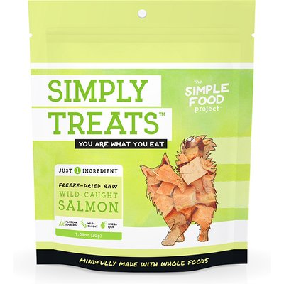 Simple Food Project Simple Food Project Salmon Freeze-Dried Cat Treats, 1.06-oz