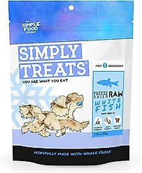 Simple Food Project Whitefish Freeze-Dried Dog Treats, 1.8-oz