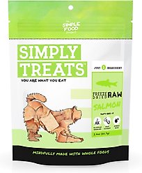 Simple Food Project Salmon Freeze-Dried Dog Treats, 2.4-oz