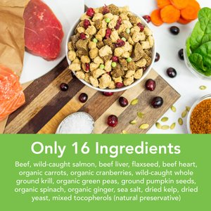 Simple Food Project Beef & Salmon Recipe Freeze-Dried Dog Food, 6-lb box