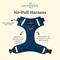 Show in main carousel: Lucy & Co. Navy No Pull Dog Harness, Large: 20 to 28-in chest slide 5 of 7