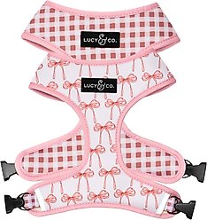 Lucy & Co. Take a Bow Reversible Dog Harness, Small: 14 to 18-in chest