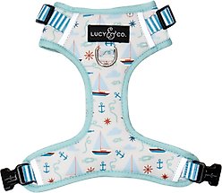 Lucy & Co. Nautical by Nature No Pull Dog Harness, Small: 14 to 18-in chest