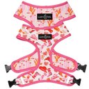 Lucy & Co. Howdy, Honey Reversible Dog Harness, Small: 14 to 18-in chest