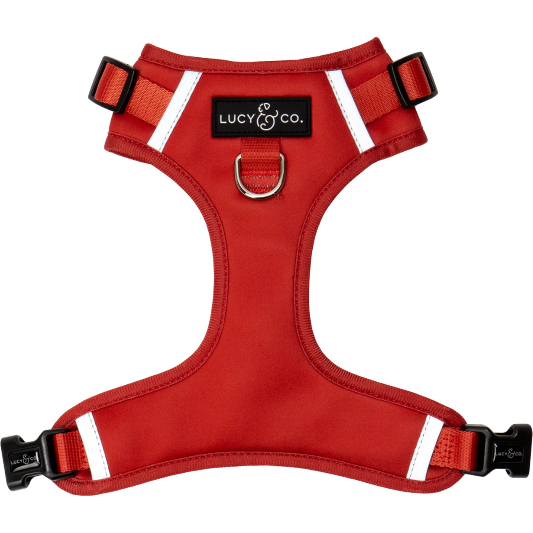 Lucy & Co. Cherry Red No Pull Dog Harness, X-Large: 23 to 32-in chest