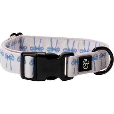 Lucy & Co. Lucy & Co. Bowwow Wow! Polyester Dog Collar, Small: 8 to 14-in neck, 1/2-in wide