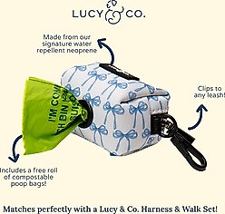 Lucy & Co. Bowwow Wow! Leash Attachment Dog Poop Bag Dispenser slide 2 of 3