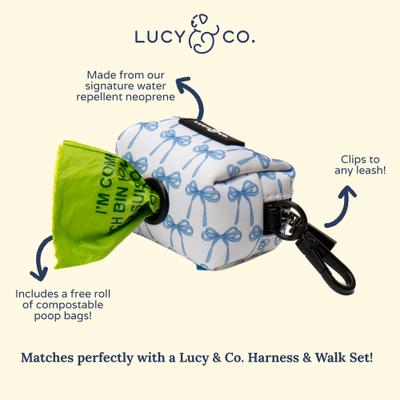 Show full view: Lucy & Co. Bowwow Wow! Leash Attachment Dog Poop Bag Dispenser slide 3 of 3