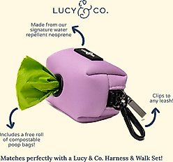 Lucy & Co. Bouquet Leash Attachment Dog Poop Bag Dispenser slide 2 of 3