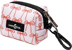 Lucy & Co. Take a Bow Leash Attachment Dog Poop Bag Dispenser