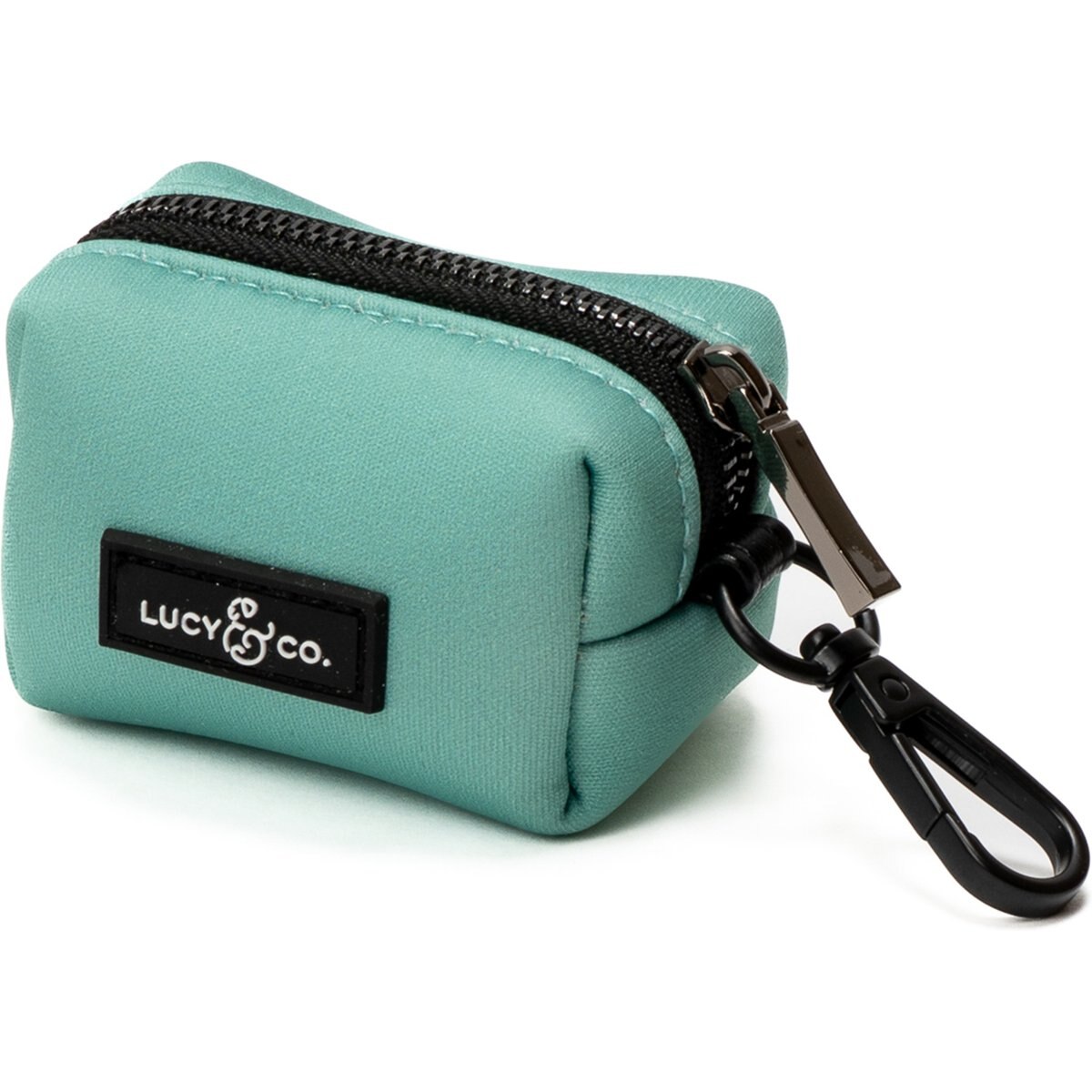 Lucy & Co. Spring Green Leash Attachment Dog Poop Bag Dispenser