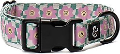 Lucy & Co. Just Chill Polyester Dog Collar, Small: 8 to 14-in neck, 1/2-in wide