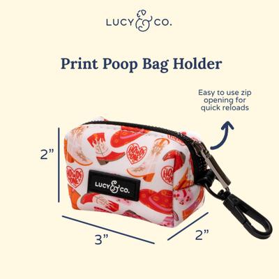 Show full view: Lucy & Co. Howdy, Honey Leash Attachment Dog Poop Bag Dispenser slide 4 of 5