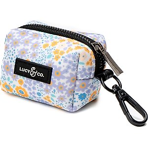 Lucy & Co. Among the Wildflowers Leash Attachment Dog Poop Bag Dispenser