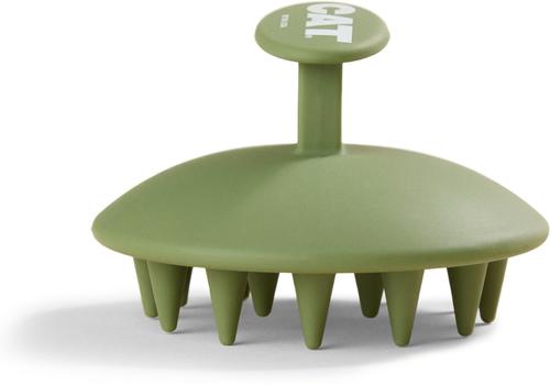 Show full view: CAT By Dr Lisa Deshedding Cat Brush, Olive slide 2 of 4