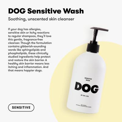 Show full view: DOG By Dr Lisa Sensitive Dog Shampoo, 500-mL slide 7 of 8