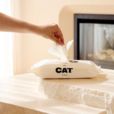 Show full view: CAT By Dr Lisa Cat Grooming Wipes, 80 count slide 6 of 6