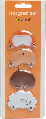 Show full view: Pearhead Pet Dog Bum Kitchen Magnet Set slide 5 of 5