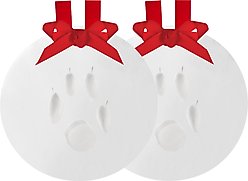 Pearhead Christmas Pawprints 2-Pack Christmas Ornament