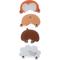 Show in main carousel: Pearhead Pet Dog Bum Kitchen Magnet Set slide 1 of 5
