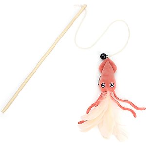 ADC Houndstone & Co. Squid Interactive Wand Cat Toy