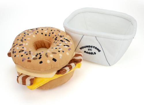 Show full view: ADC Houndstone & Co. Bacon Egg & Cheese Durable Plush Dog Toy slide 2 of 6