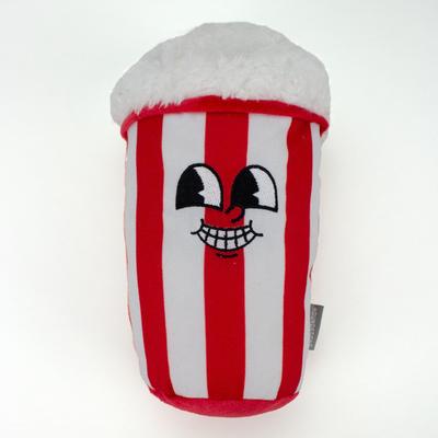 Show full view: ADC Houndstone & Co. Popcorn Interactive Crinkle Plush Dog Toy with Treat Pockets slide 2 of 5