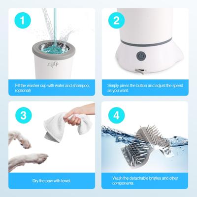 Show full view: allforpaws Pet Salon Automatic Dog Paw Cleaner slide 8 of 9