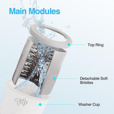 Show full view: allforpaws Pet Salon Automatic Dog Paw Cleaner slide 9 of 9