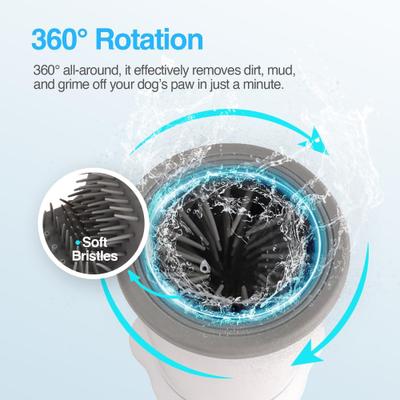 Show full view: allforpaws Pet Salon Automatic Dog Paw Cleaner slide 3 of 9