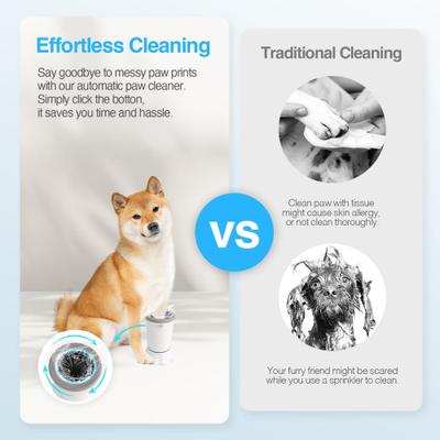 Show full view: allforpaws Pet Salon Automatic Dog Paw Cleaner slide 4 of 9