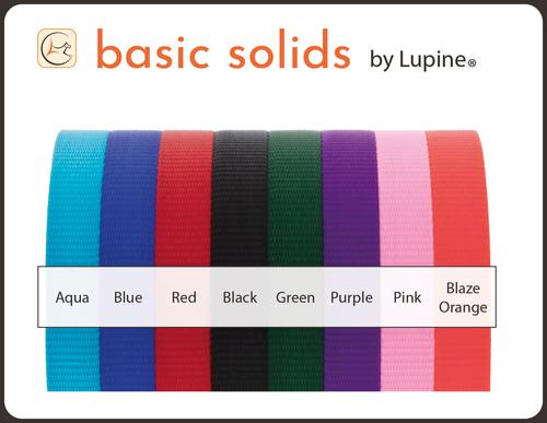 Show full view: LupinePet Basic Solid Adjustable Dog Harness, Aqua, Small: 12 to 20-in chest, 3/4-in wide slide 6 of 8