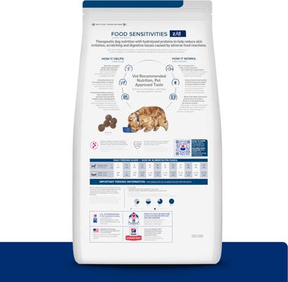 Show full view: Hill's Prescription Diet z/d Original Skin/Food Sensitivities Dry + Canned Dog Food slide 3 of 10
