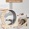 Show in main carousel: Cesicia Carpeted Cat Exercise Wheel, Natural Wood slide 4 of 7