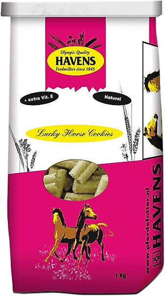Show full view: HAVENS Lucky Horse Cookies Horse Treats, 2.2-lb bag slide 1 of 2