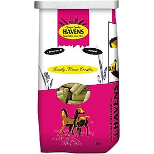 HAVENS Lucky Horse Cookies Horse Treats, 2.2-lb bag