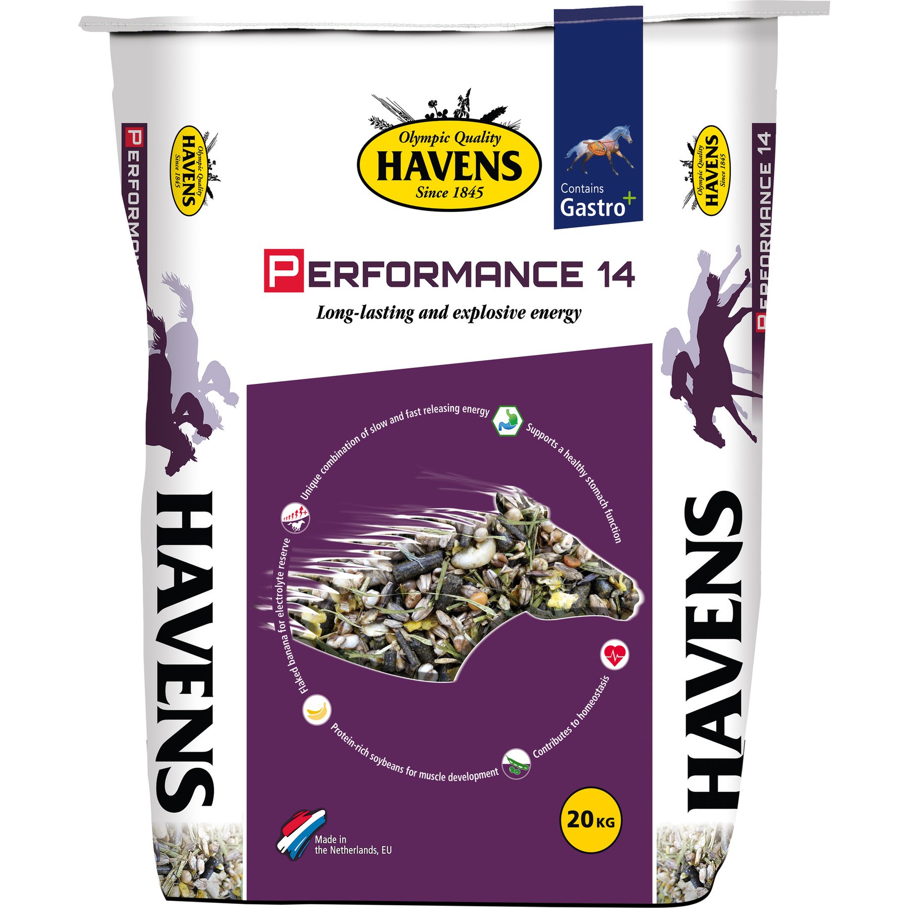 HAVENS Performance 14 Horse Feed, 44-lb bag